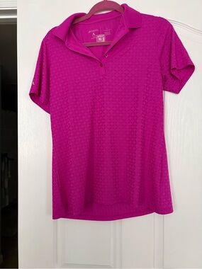 Antigua Women’s Fuchsia Polo Shirt